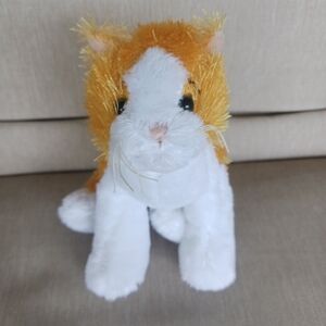 *6/$15 sale* Ganz Webkinz Lil Kinz Plush Soft Toy NWOT Orange White Cat Kitten